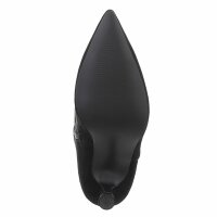 Damen High-Heel Stiefeletten - black