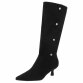 Damen High-Heel Stiefeletten - black