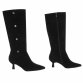 Damen High-Heel Stiefeletten - black
