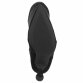 Damen Overknee-Stiefel - blacksuede