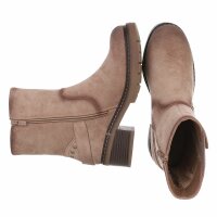 Damen Klassische Stiefeletten - khaki