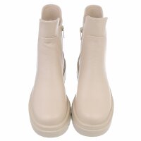Damen Chelsea Boots - beige