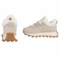 Damen Low-Sneakers - beige