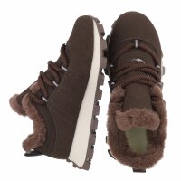 Damen Low-Sneakers - brown