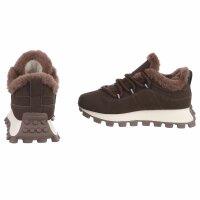 Damen Low-Sneakers - brown