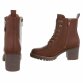 Damen Schnürstiefeletten - camel