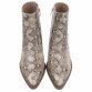 Damen Klassische Stiefeletten - gold