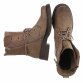 Damen Schnürstiefeletten - khaki