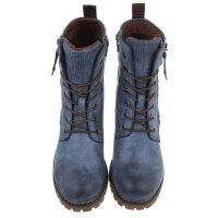 Damen Schnürstiefeletten - blue