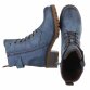 Damen Schnürstiefeletten - blue