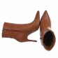 Damen High-Heel Stiefeletten - camel