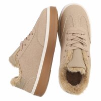 Damen Low-Sneakers - khaki