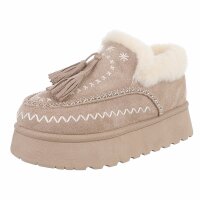 Damen Winterstiefeletten - khaki