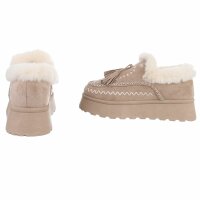Damen Winterstiefeletten - khaki