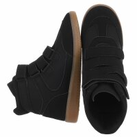 Damen Keilabsatz-Sneakers - black