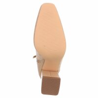 Damen High-Heel Stiefeletten - khaki
