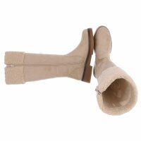 Damen Klassische Stiefel - beige