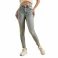 Damen High Waist Jeans von Laulia - blue