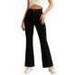 Damen Bootcut Jeans von Laulia - black