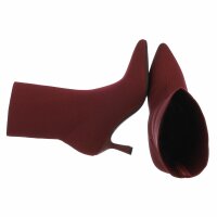 Damen High-Heel Stiefeletten - wine