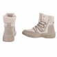 Damen Schnürstiefeletten - beige