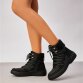 Damen Schnürstiefeletten - black