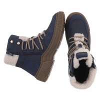 Damen Schnürstiefeletten - blue