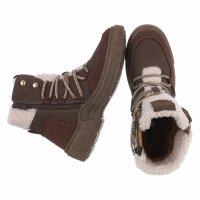 Damen Schnürstiefeletten - brown