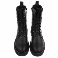 Damen Schnürstiefeletten - black
