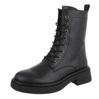 Damen Schnürstiefeletten - snake