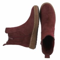 Damen Chelsea Boots - red