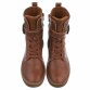 Damen Schnürstiefeletten - camel