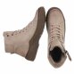 Damen Schnürstiefeletten - khaki