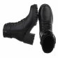 Damen Schnürstiefeletten - black