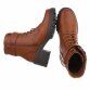 Damen Schnürstiefeletten - camel