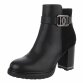 Damen High-Heel Stiefeletten - black