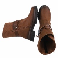 Damen Klassische Stiefeletten - camel