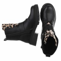 Damen Klassische Stiefeletten - camelleopard