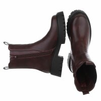Damen Chelsea Boots - wine