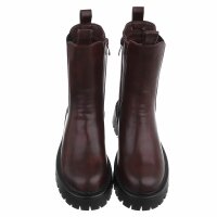 Damen Chelsea Boots - wine