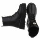 Damen Schnürstiefeletten - black