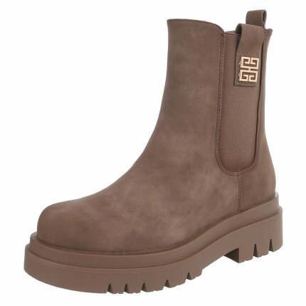 Damen Chelsea Boots - khaki