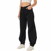 Damen Bootcut Jeans von Laulia - black
