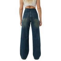 Damen Relaxed Fit Jeans von Laulia - blue