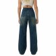 Damen Relaxed Fit Jeans von Laulia - blue