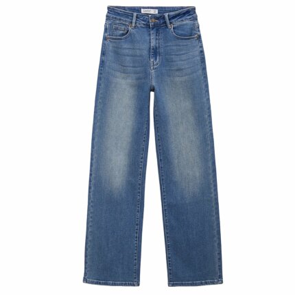 Damen High Waist Jeans von Laulia - blue