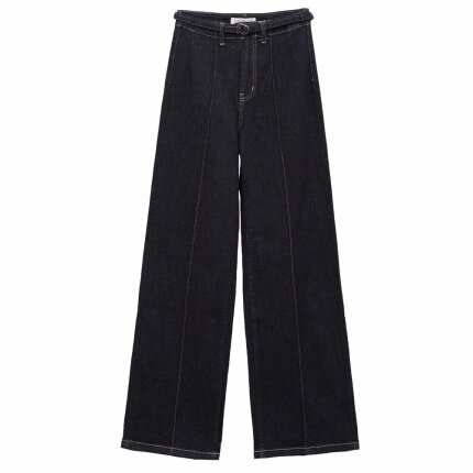 Damen High Waist Jeans von Laulia - black