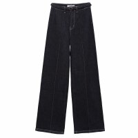 Damen High Waist Jeans von Laulia - black