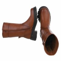 Damen Klassische Stiefeletten - camel