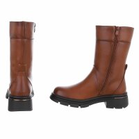 Damen Klassische Stiefeletten - camel